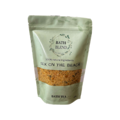 Sex on the beach cocktail bath tea