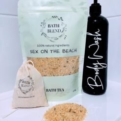 Sex on the beach cocktail bath tea
